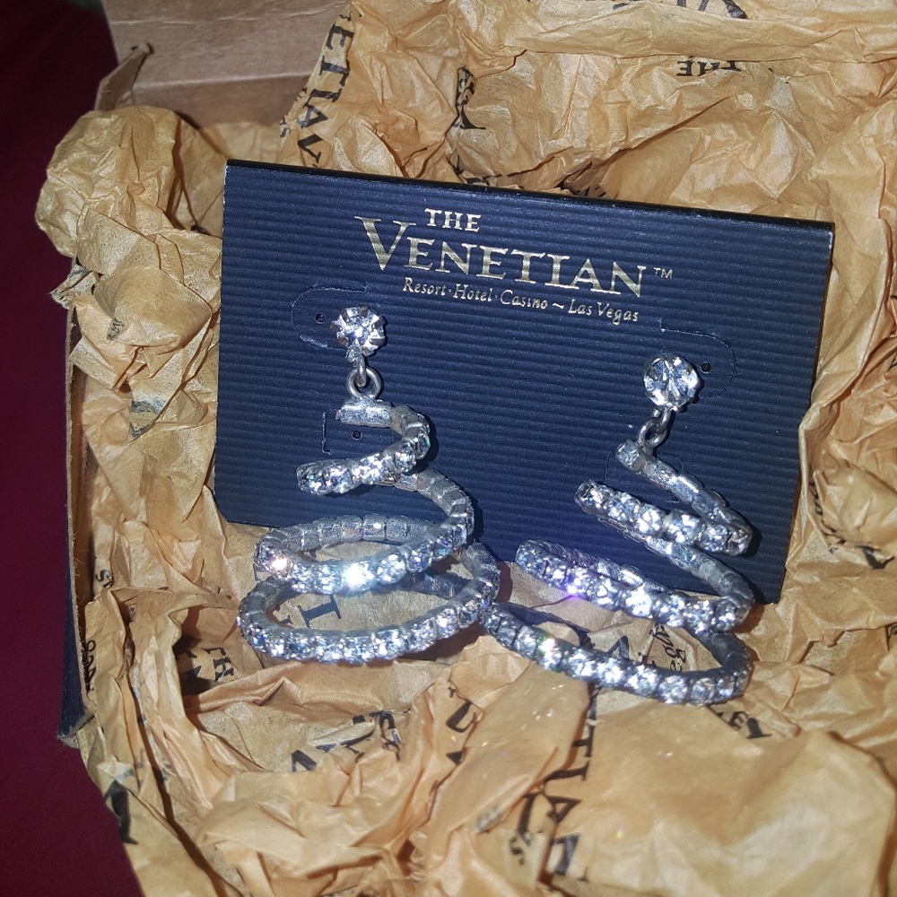 Swarovski Crystal Pierced Earrings